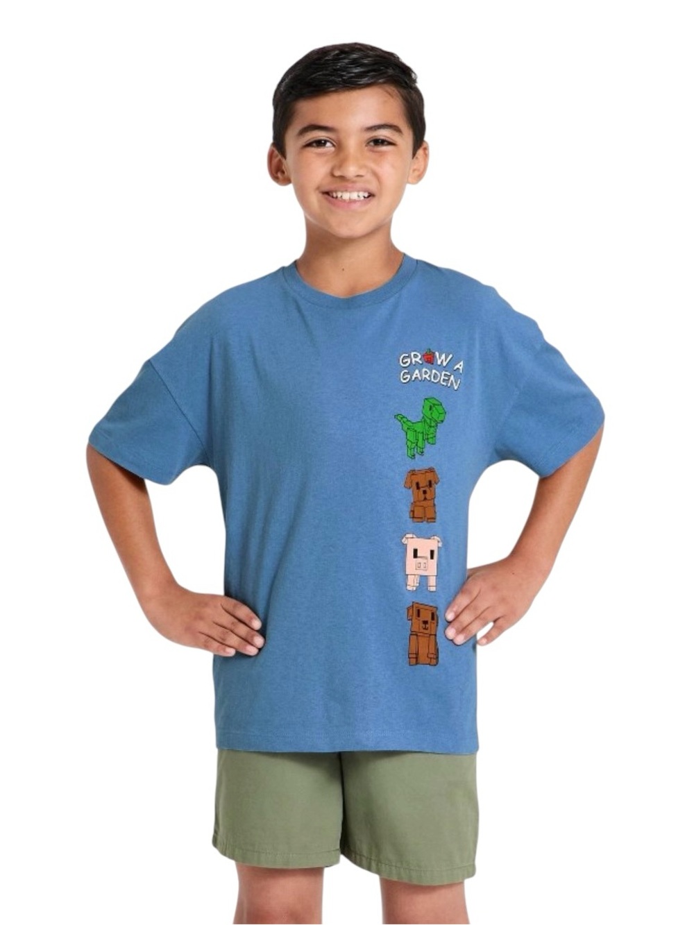 Roblox Grow A Garden Short Sleeve Graphic Tee